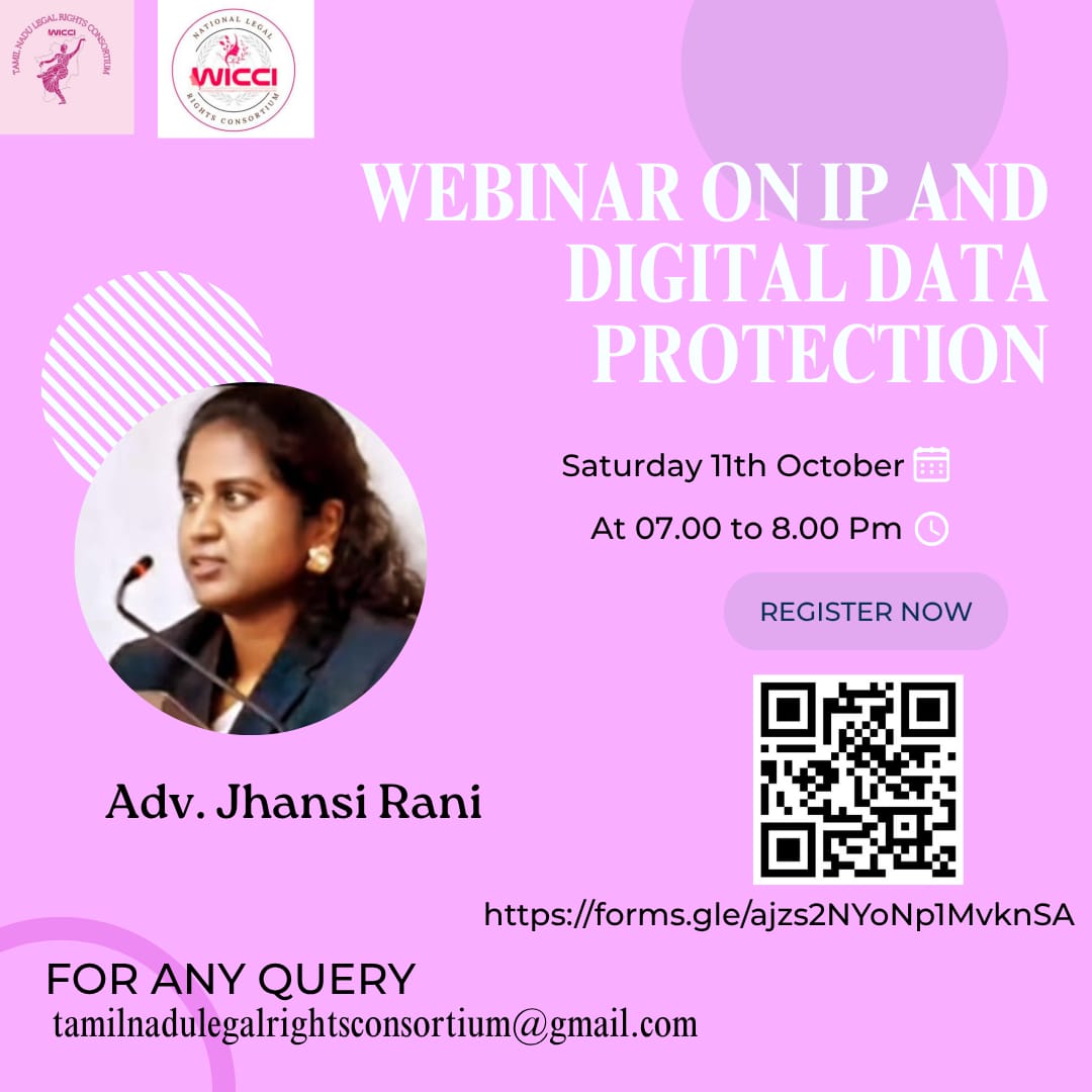 TNLRC| Webinar on IP & Digital Data Protection 🔐